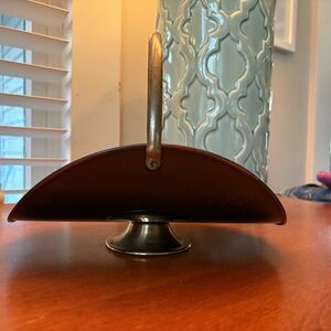 Vintage Coppercraft burnished copper basket